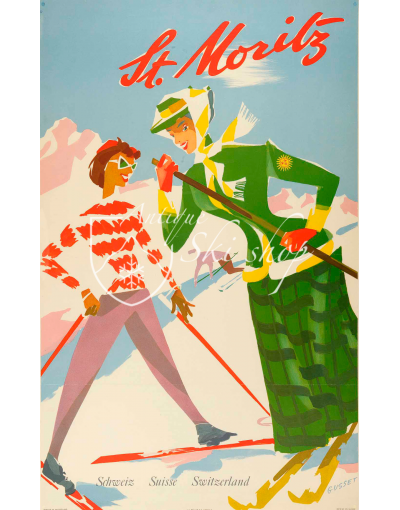 ST. MORITZ  (Print)