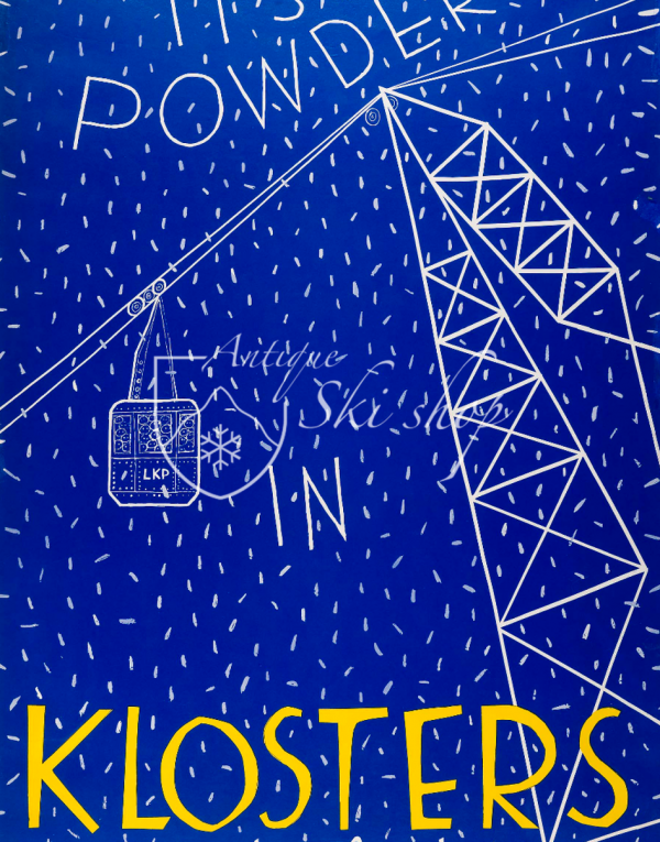 IT'S POWDER IN KLOSTERS (Print) IT'S POWDER IN KLOSTERS (Print)