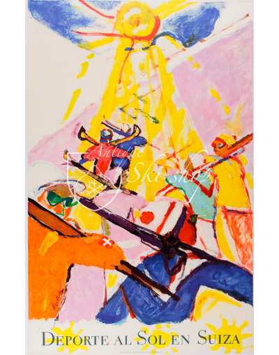 SWITZERLAND - SUNNY SPORTS IN SWITZERLAND (Print)