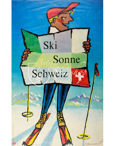 SKI-SUN-SWITZERLAND (Print)