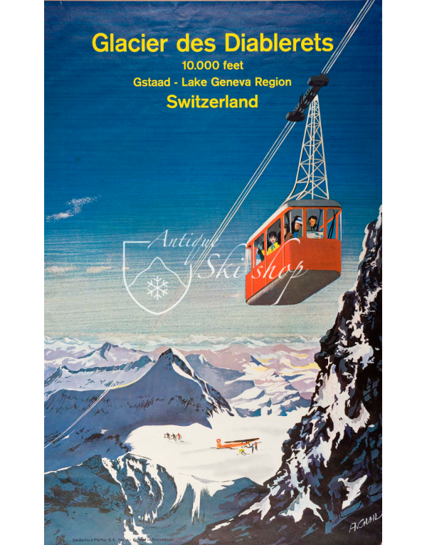 GLACIER DES DIABLERETS - GSTAAD (Print) GLACIER DES DIABLERETS - GSTAAD (Print)