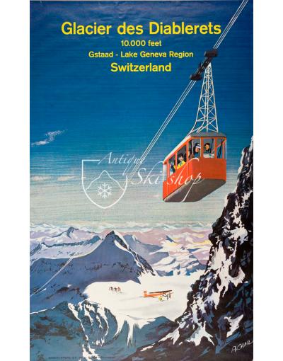 GLACIER DES DIABLERETS - GSTAAD (Print)