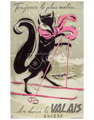 WALLIS (Valais) Print