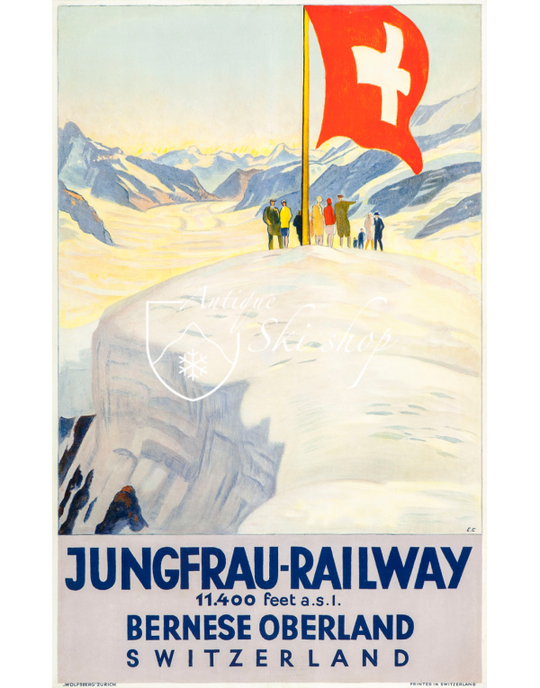 JUNGFRAU RAILWAY (Print) JUNGFRAU RAILWAY (Print)
