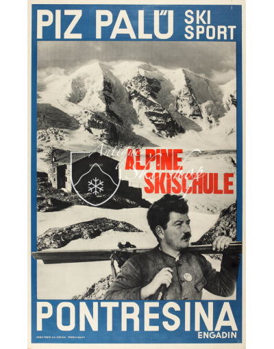 PONTRESINA - PIZ PALU (Print)