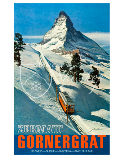 ZERMATT - GORNERGRAT (Print)