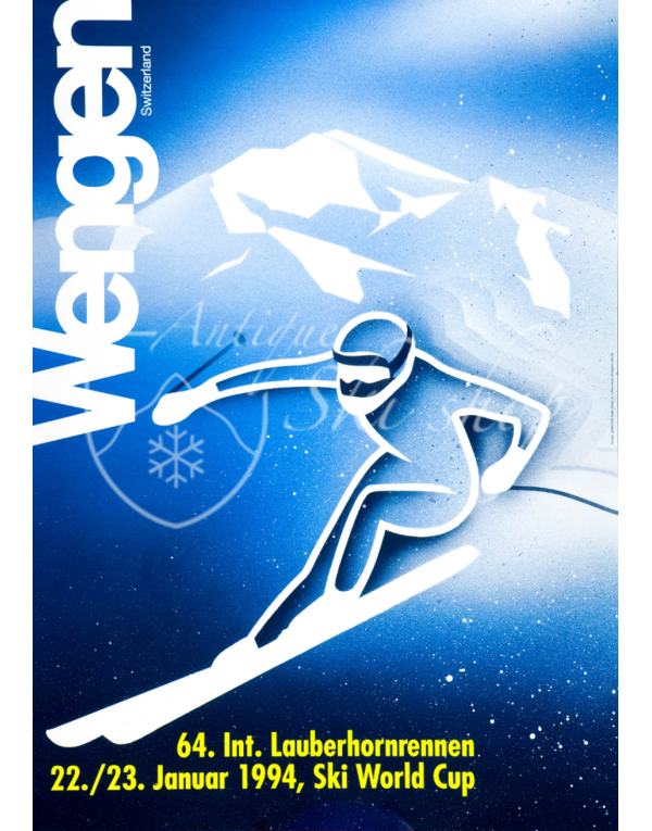 LAUBERHORNRENNEN WENGEN 1994 LAUBERHORNRENNEN WENGEN 1994