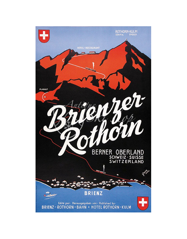 BRIENZER ROTHORN (Print) BRIENZER ROTHORN (Print)