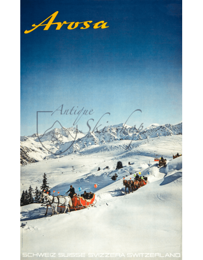 AROSA (Horses & Sleighs) Print