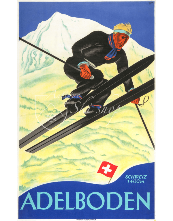 ADELBODEN (Ski Jumper) Print ADELBODEN (Ski Jumper) Print