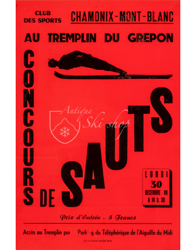 CONCOURS DE SAUTS - CHAMONIX 