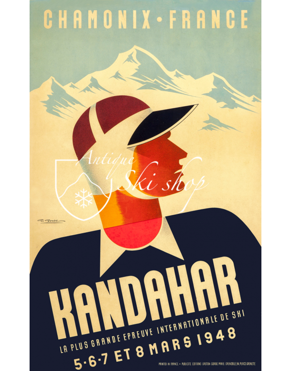 CHAMONIX - KANDAHAR 1948 CHAMONIX - KANDAHAR 1948