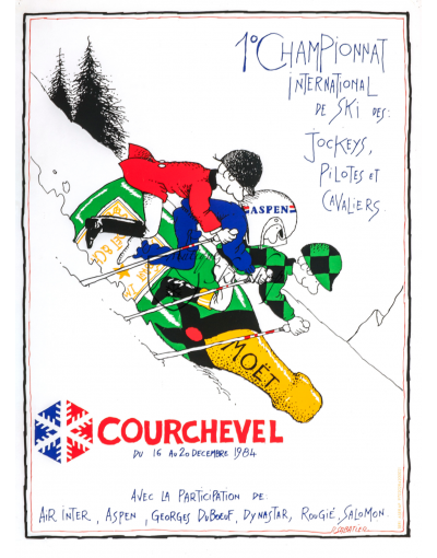COURCHEVEL - 1984 MOET SKI RACES