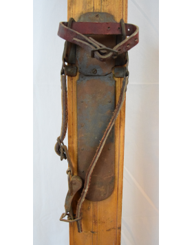 Antique "FAT BOY" Skis (Unrestored)
