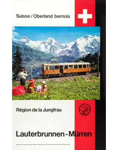 JUNGFRAU: LAUTERBRUNNEN-MURREN