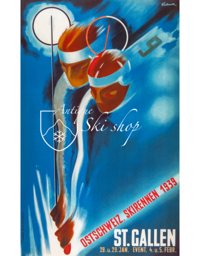 Ostschweiz Verbands Skirennen St Gallen 1939