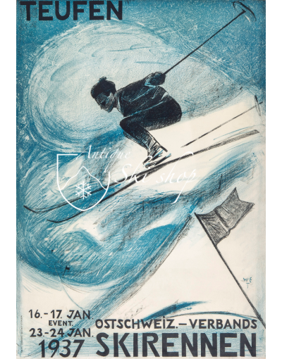 Ostschweiz Verbands Skirennen Teufen 1937