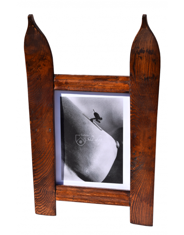 Single Panel Ski Frame / Cadre photo ski vintage / Bilderrahmen Vintage Ski Single Panel Ski Frame / Cadre photo ski vintage / Bilderrahmen Vintage Ski