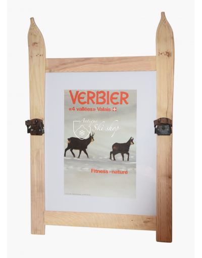 Vintage Swiss Ski Resort Poster : VERBIER