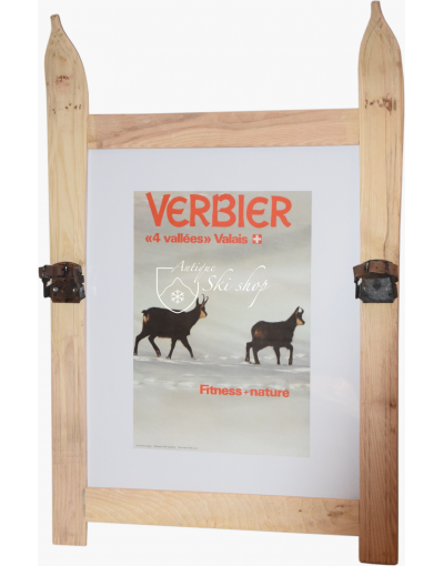 Vintage Swiss Travel Poster : VERBIER