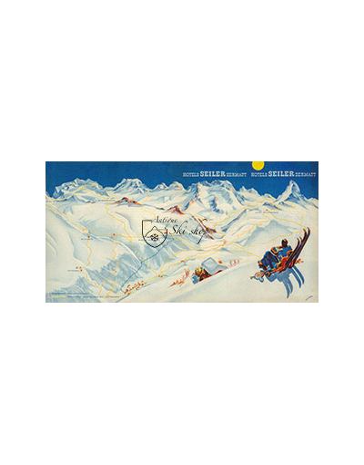 ZERMATT: PISTE MAP (Seiler Hotels)