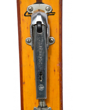 Vintage Rossignol Hickory Skis (Unrestored)