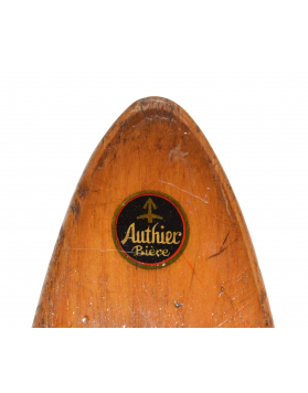 Rare AUTHIER "Vampire" Skis (Unrestored)