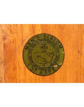 Rare AUTHIER "Vampire" Skis (Unrestored)