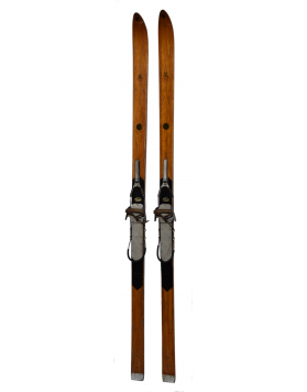 Rare AUTHIER "Vampire" Skis (Unrestored)