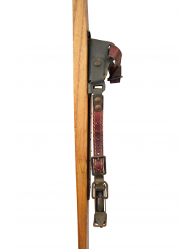 Antique Swiss "FAT BOY" Skis (Unrestored)