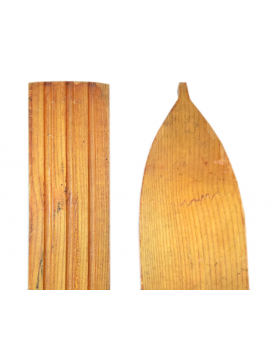 Antique Swiss "FAT BOY" Skis (Unrestored)
