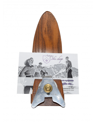 UNIQUE - Ski Business Card/Flyer Display Holder