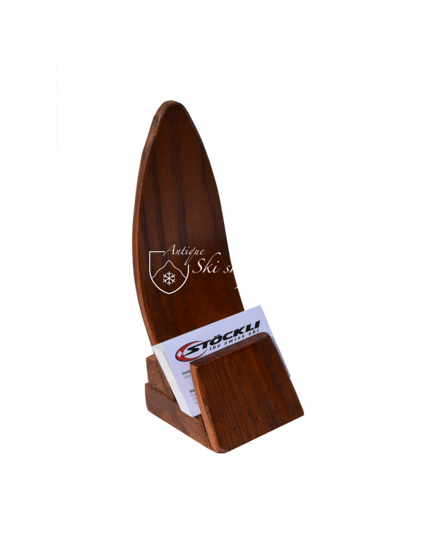 Ski Business Card/Flyer Display Holder Ski Business Card/Flyer Display Holder