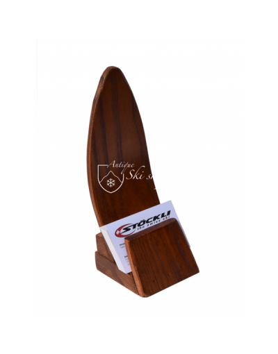 Ski Business Card/Flyer Display Holder