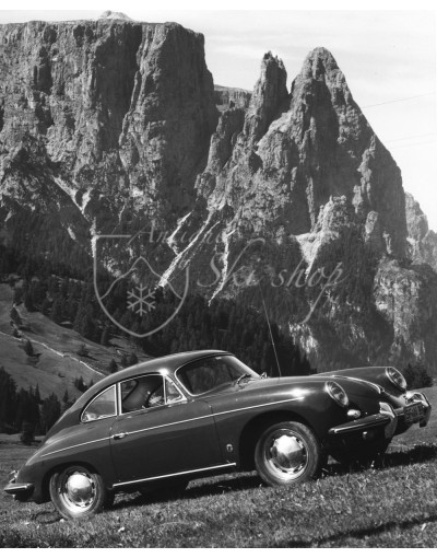 Vintage Car Photo - Porsche 356 in Meran