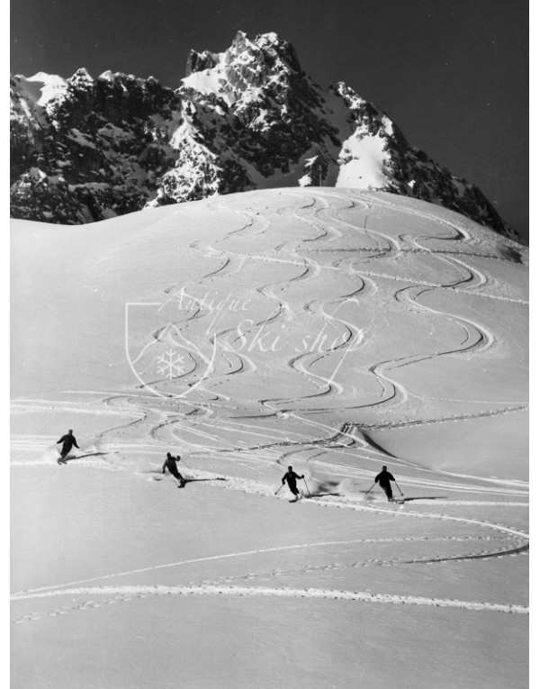 Vintage Ski poster Vintage Ski poster