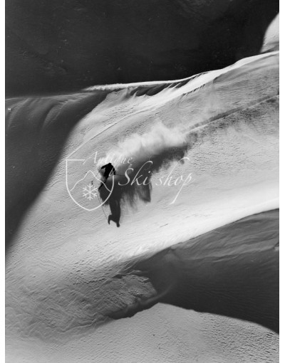 Vintage Ski Photo - Toni Sailer Powder 1