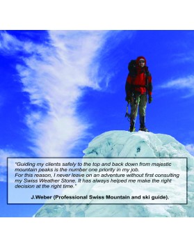 Swiss Weather Stone