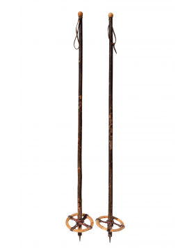 1940's Hickory Ski Poles