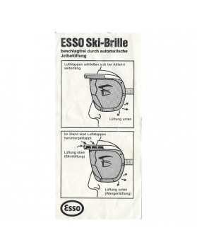Rare Vintage "ESSO" ski goggles