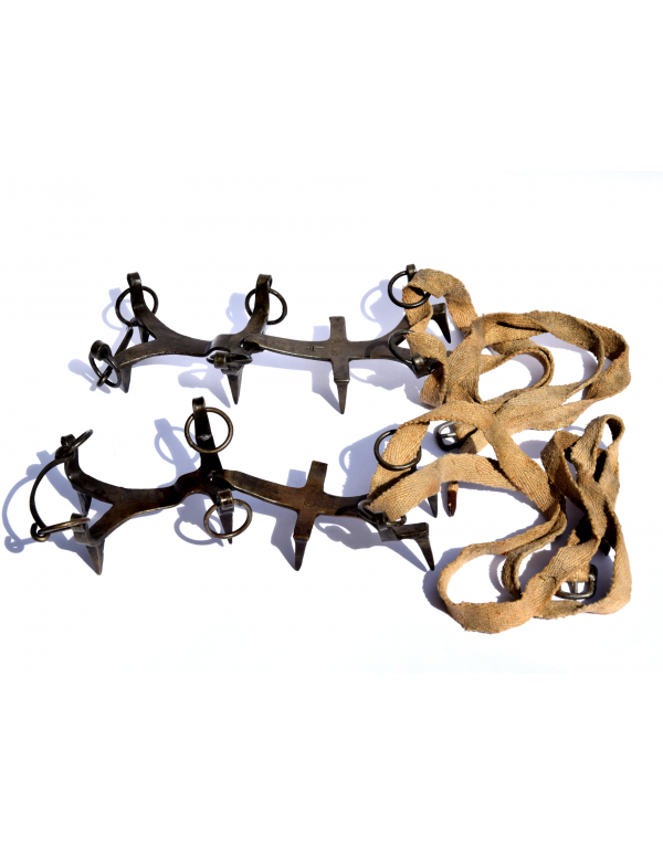 Vintage "Prima" climbing crampons (Made in Switzerland) Vintage "Prima" climbing crampons (Made in Switzerland)