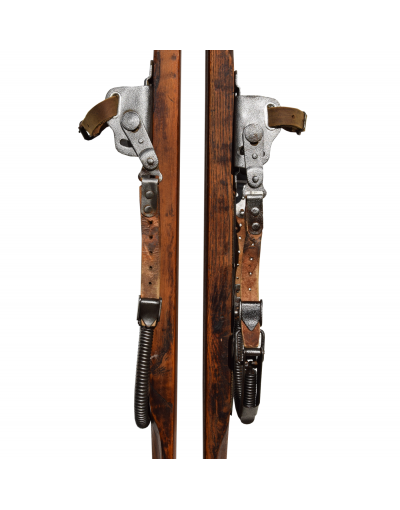 Vintage 1940 Skis (Fully Restored)