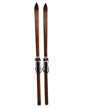 Vintage 1940 Skis (Fully Restored)