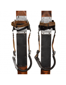 Vintage 1940 Skis (Fully Restored)