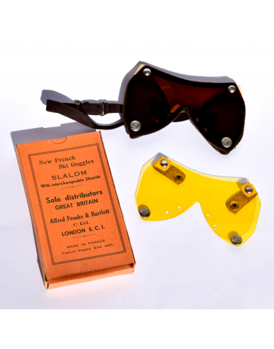 Vintage "SLALOM" Ski Goggles