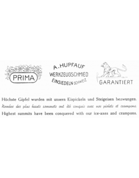 Vintage "A. HUPFAUF"  Climbing Crampons
