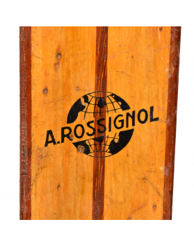 Vintage Rossignol "Derby" Hickory Skis (Unrestored)
