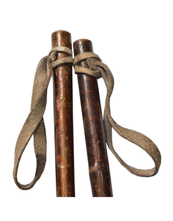 Vintage Hickory Ski Poles Vintage Hickory Ski Poles