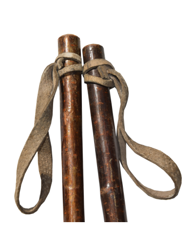 Vintage Hickory Ski Poles