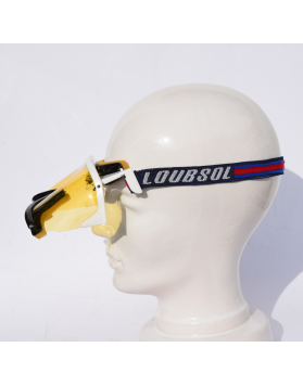 Vintage "LOUBSOL SUPER 4 " POP UP Ski Goggles